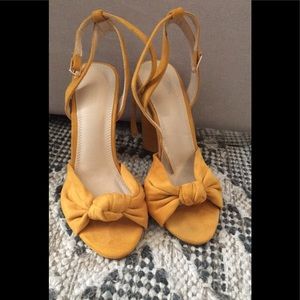 Mustard yellow forever 21 sandal